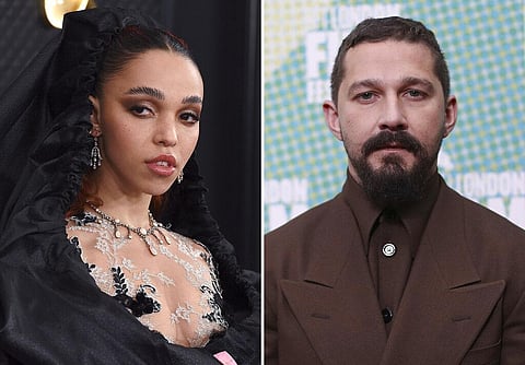 Singer FKA twigs and actor Shia LaBeouf (Photo | AP)