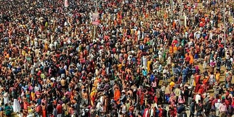 10.9 billion foreign tourists visited India in 2019 for Mahakumbh. (Representational Photo)