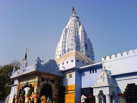 Goddess Maa Samaleswari Temple in Sambalpur Odisha. (Photo | EPS)
