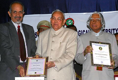 Roddam Narasimha seen with Dr APJ Abdul Kalam. (File | EPS)