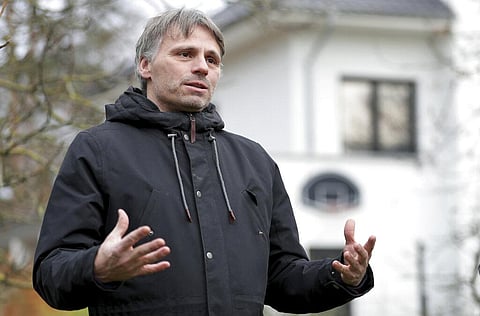 Fabian Leendertz, a biologist who specialized in emerging diseases at the Robert Koch Institute, speaks during an interview. (Photo | AP)