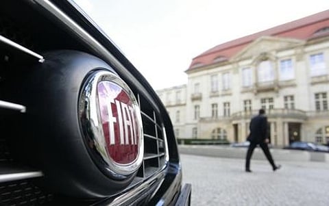 A Fiat car is pictured at the economy ministry in Berlin. (File photo | Reuters)