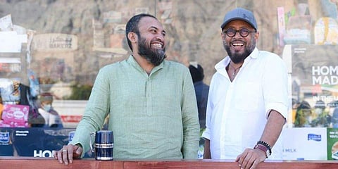 Soubin Shahir (L) and Lal Jose