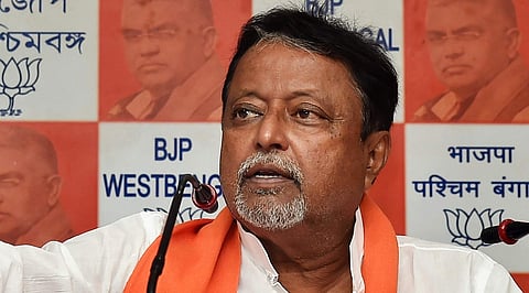 Mukul Roy at a press conference. (File Photo | PTI)