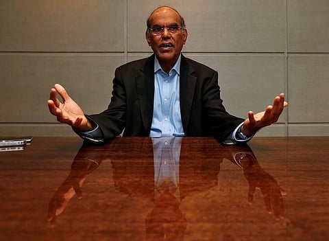 Duvvuri Subbarao, former governor of the Reserve Bank of India speaks during an interview with Reuters in Mumbai. (Reuters)