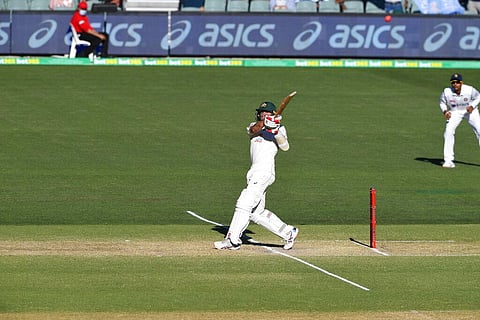 On the third day of their cricket test match at the Adelaide Oval in Adelaide, Australia, Saturday, Dec. 19, 2020. (Photo | AP)