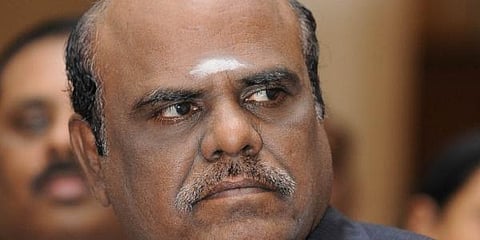 Former Calcutta High Court judge CS Karnan