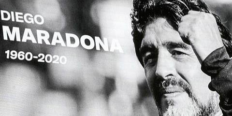 Argentina football legend Diego Maradona (Photo | AP)