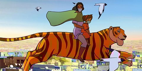 'Mask' is based on the Indian female comicbook superhero Priya.