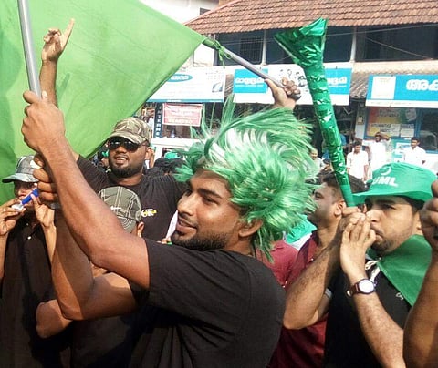 Image of Indian Union Muslim League (IUML) supporters used for representational purpose. (File Photo | A Sanesh, EPS)