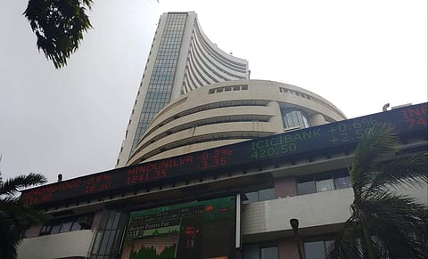 Bombay Stock Exchange. (File Photo | EPS/ Debdutta Mitra)