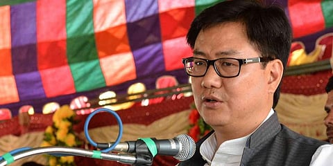 Union Sports Minister Kiren Rijiju (Photo | PTI)