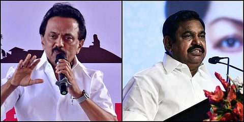 DMK president MK Stalin (L) and Tamil Nadu CM Edappadi Palaniswami (File photo | EPS)