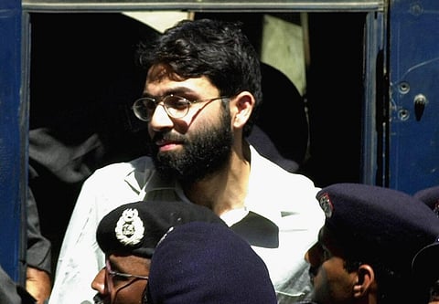 Ahmed Omar Saeed Sheikh, the alleged mastermind behind Wall Street Journal reporter Daniel Pearl's kidnap-slaying. (Photo | AP)