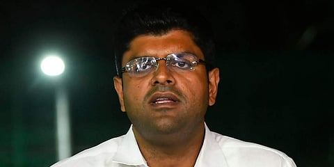 Haryana Deputy CM-designate Dushyant Chautala (Photo | PTI)