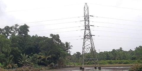 Image of KSEB tower used for representational purpose. (Photo | Bechu S, Online Desk)