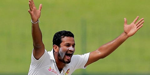 Sri Lanka skipper Dimuth Karunaratne (Photo | PTI)