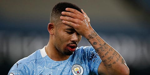Manchester City star Gabriel Jesus (Photo | AP)