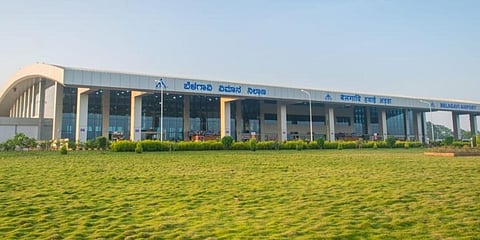 Belagavi airport in Karnataka. (Photo | EPS)
