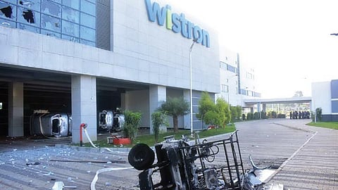 Labour Minister Shivaram Hebbar said that he willvisit the violence-hit Wistron factory in Kolar soon | Express
