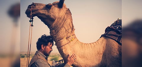 Irrfan Khan in a still from 'The Song of Scorpions' (Photo| IMDb)