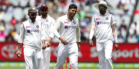 Umesh Yadav's injury might hand Navdeep Saini a Test cap. (Photo | AP)