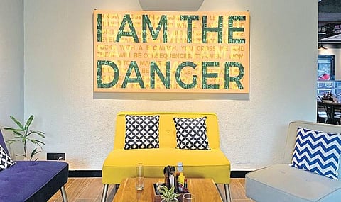 Interior of Breakin’ Brew