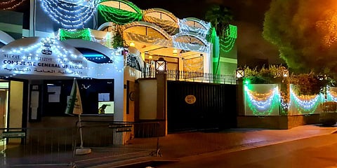 Indian consulate in Dubai (Photo| Twitter)