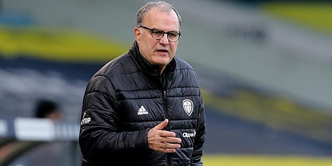 Leeds United coach Marcelo Bielsa (Photo | AP)