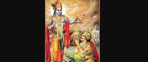 The author takes the reader on a whirlwind tour of why there is no substitute to reading the Gita in its original Sanskrit.