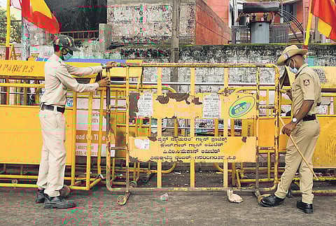 Security has been beefed up in Bengaluru in view of the Karnataka bandh on Saturday | aSHISHKRISHNA HP