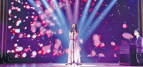 Chettri at a live performance