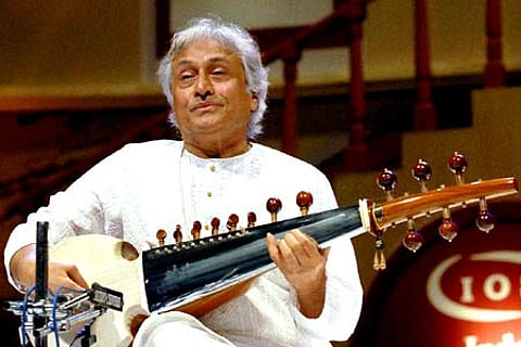 Ustad Amjad Ali Khan. (File photo | EPS)