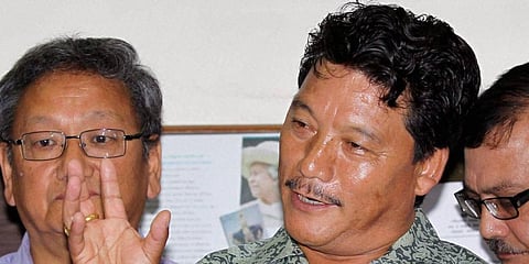 Gorkha Janmukti Morcha chief Bimal Gurung (Photo | PTI)
