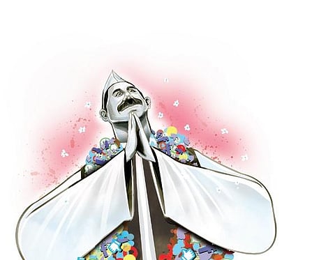 For representational purposes