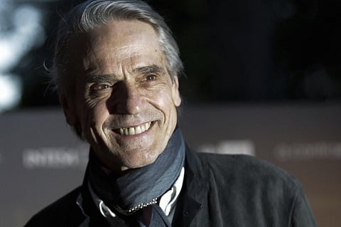 Actor Jeremy Irons (Photo | AP)