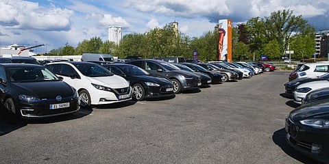 Electric Vehicles (Photo | AFP)