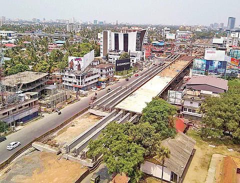 A view of the Vyttila flyover. (Photo | A Sanesh, EPS)