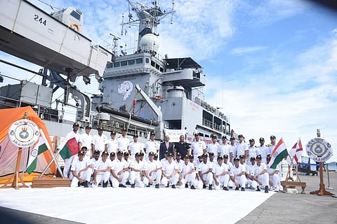 India’s assistance to Madagascar is in consonance with Indian Navy’s Foreign Cooperation initiatives. (Photo courtesy Indian Navy)