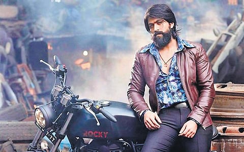 Yash in the upcoming film KGF: 2
