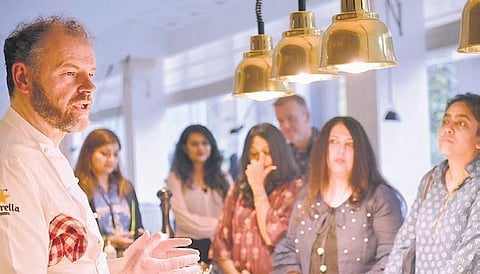 Chef Chris Galvin (Photo | EPS, Meghana Sastry)