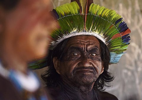 An indigenous tribesman. (Photo| AFP)