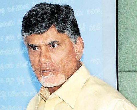TDP supremo N Chandrababu Naidu