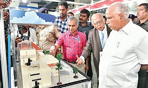 Chief Minister B S Yediyurappa inaugurates Municipalika - 16th International Exhibition and Conference on Smart and Sustainable City Solutions in Bengaluru | express