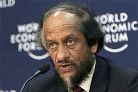 Top environmentalist R K Pachauri. Express File Photo