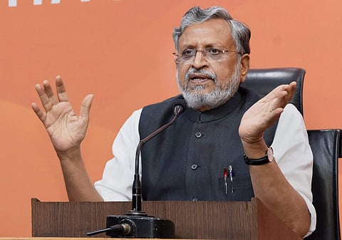 Bihar's Deputy Chief Minister Sushil Kumar Modi (File Photo | PTI)