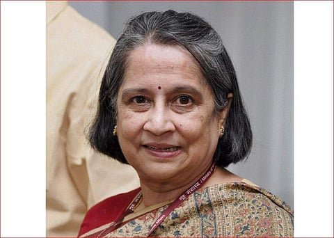 Former NITI Aayog CEO Sindhushree Khullar. (File Photo| PTI)
