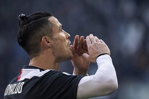 Cristiano Ronaldo stretched his scoring streak to nine consecutive league games. (Photo | AFP)