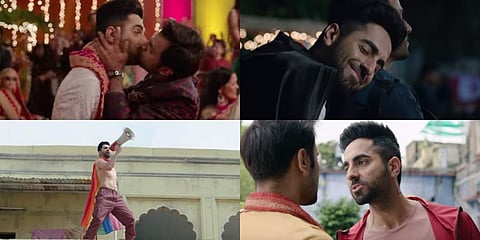 Stills from 'Shubh Mangal Zyada Saavdhan' (Photo | YouTube Screengrab)