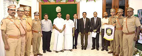 The Chief Minister also unveiled the emblem for the wing and affixed the badges to the personnel joining the wing.